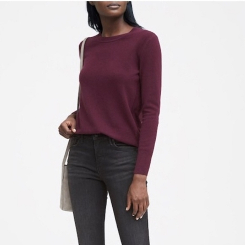 Banana Republic Extra Fine Merino Crew Pullover
